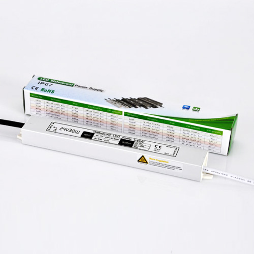 30W1.25A DC24V Constant Voltage Outdoor Waterproof IP67 Switching LED Driver Transformer Power Supply For LED Light Strips 30W1.25A DC24V Constant Voltage Outdoor Waterproof IP67 Switching LED Driver Transformer Power Supply For LED Light Strips
